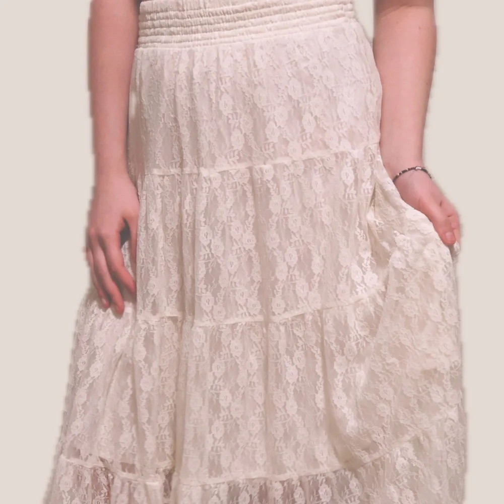 Pacsun Your Favorite High-Low Lace Midi Skirt - Picture 5 of 5